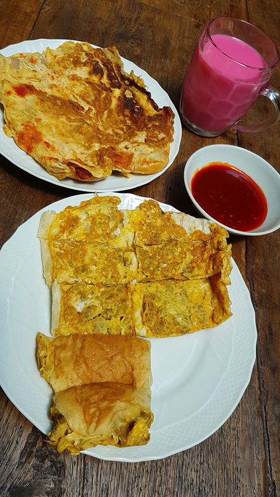 Our Atas Bread and Butter Story - Roti John and Bandung