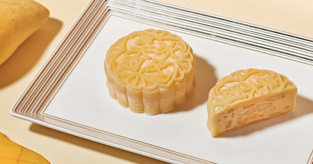 7 Unique Mooncakes to Wow Your Guests -Mango with Pomelo Mooncakes