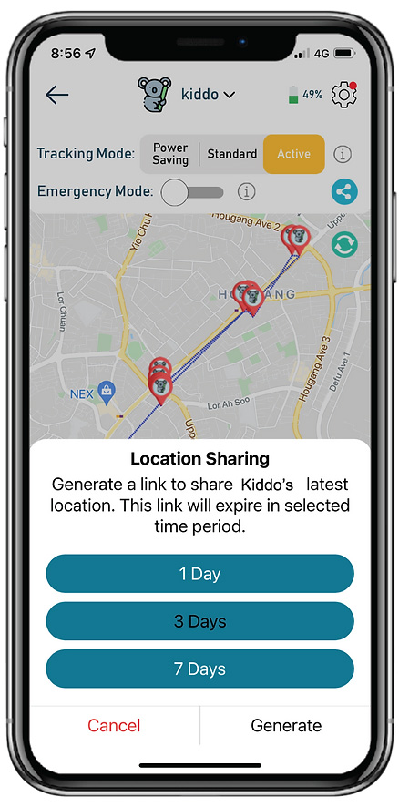 Tech Designed for Silvers - Location Sharing