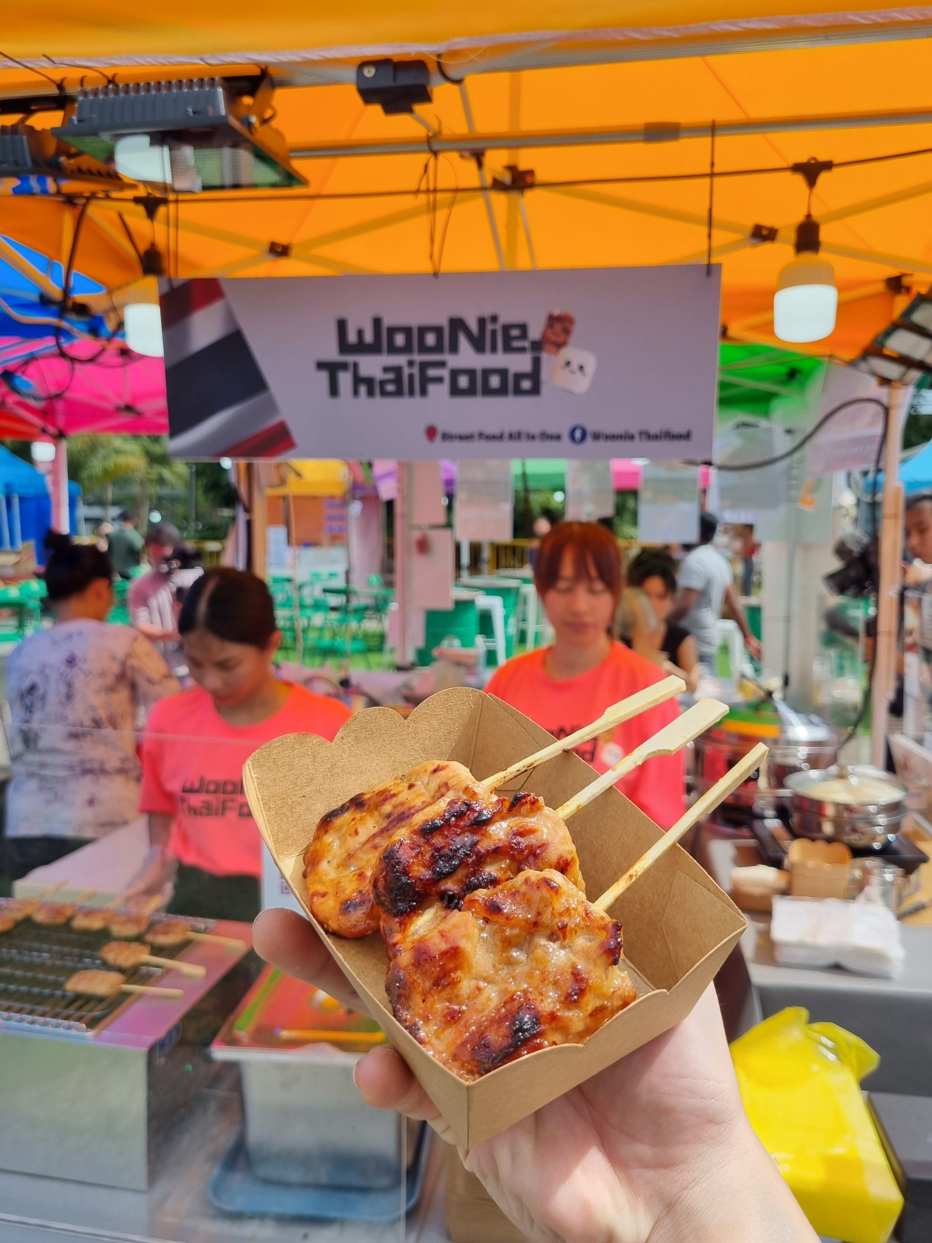 Chatuchak Street Food in Our Backyard - market moo ping