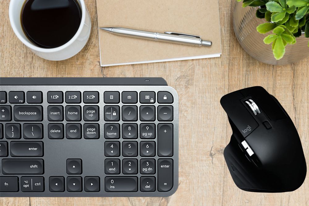 6 tips to Create Your Ideal Workspace At Home - Keyboard and Mouse