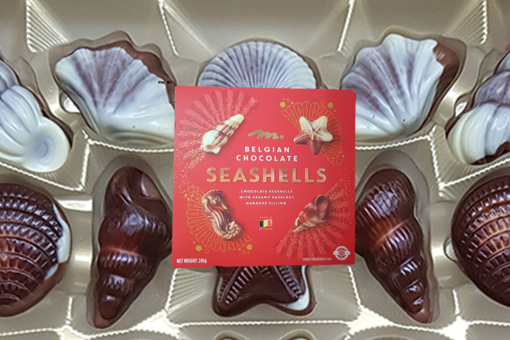 Which box of chox - mseashells