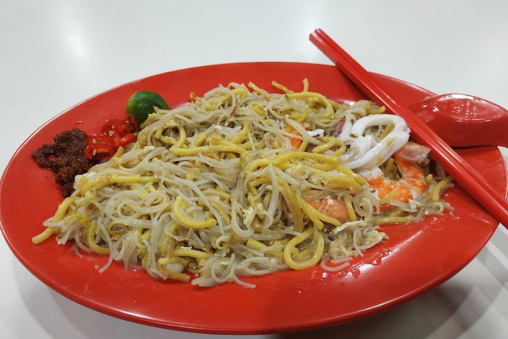 Where to Find the Yummiest Fried Hokkien Mee in Singapore - Ah Hock Fried Hokkien Noodles