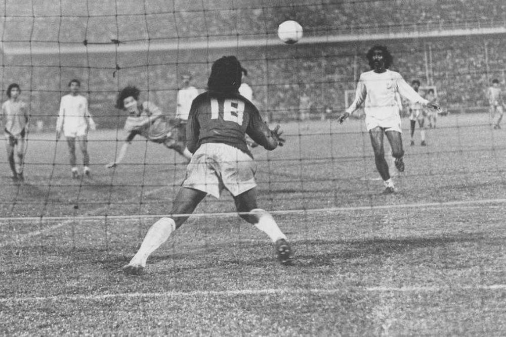 Remembering Singapore's Famous Football Coach "Uncle" Choo Seng Quee - Winning goal