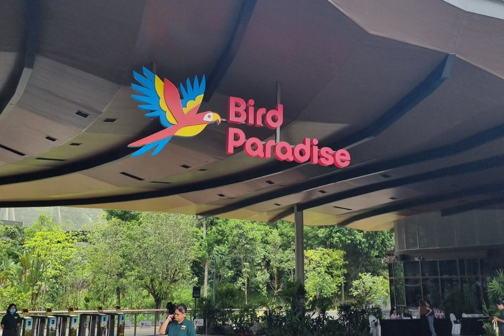 Bird Paradise: Entrance