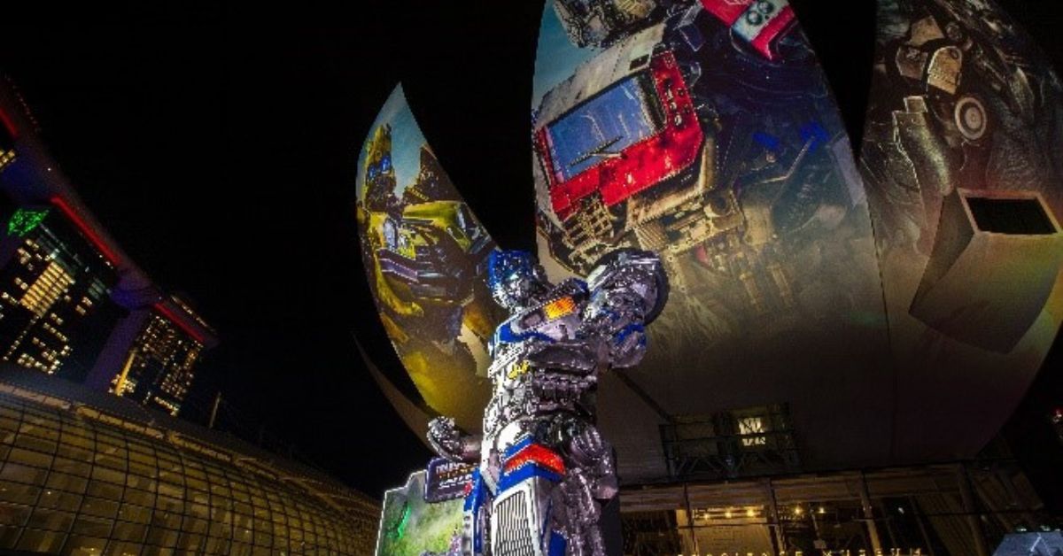 Transformers Transform Marina Bay Sands at World Premiere