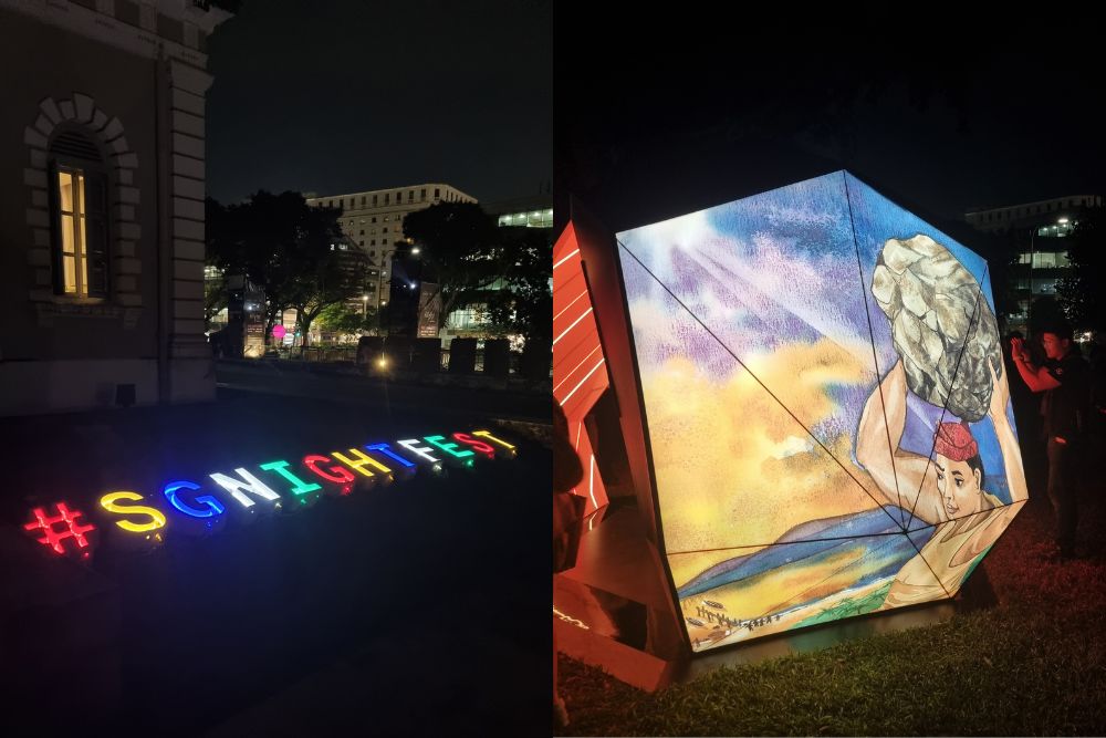 Singapore Night Festival 2023: Hit The Hottest Spots In The Least Steps Possible - projection mapping