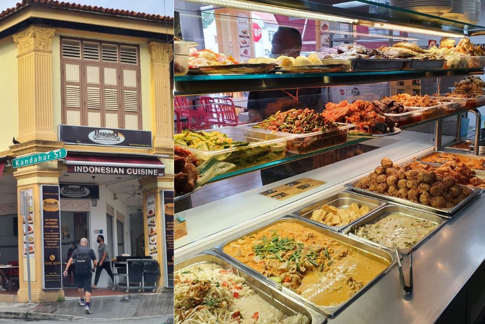 8 Heritage-Rich Eateries At Kampong Glam Serving Traditional Local Favourites - Warong Nasi Pariaman