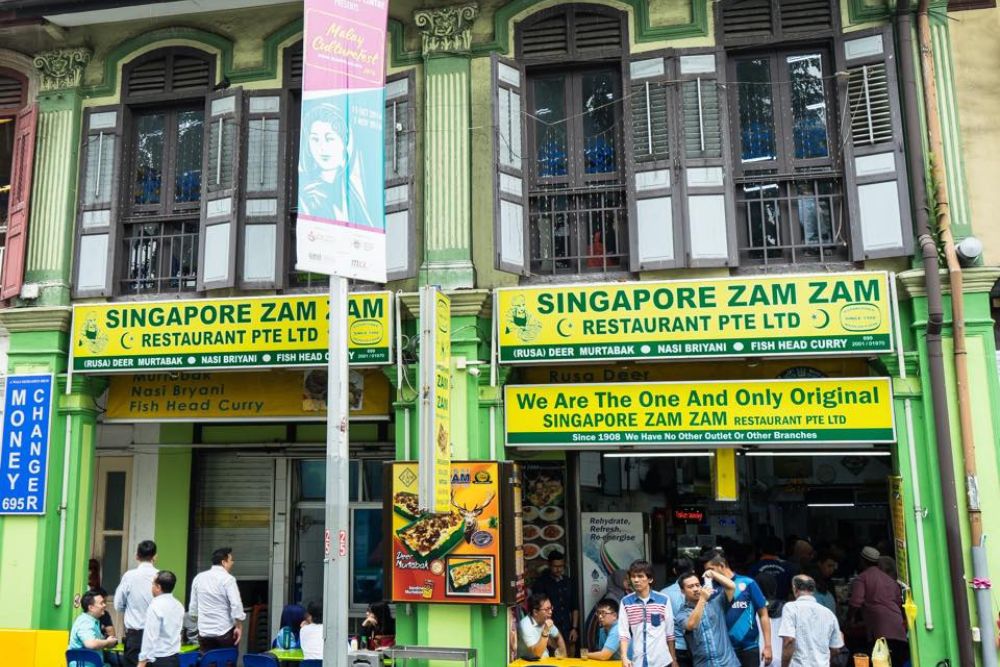 8 Heritage-Rich Eateries At Kampong Glam Serving Traditional Local Favourites - Zam Zam