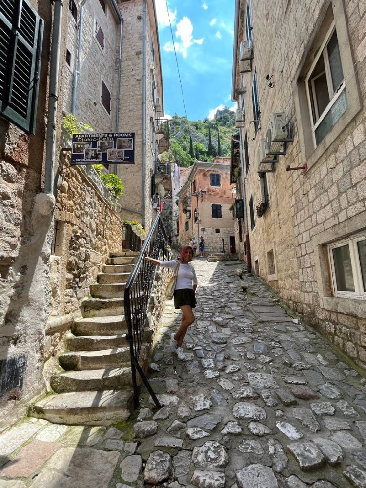 Tourist Gems of the Balkans - Kotor; hike up