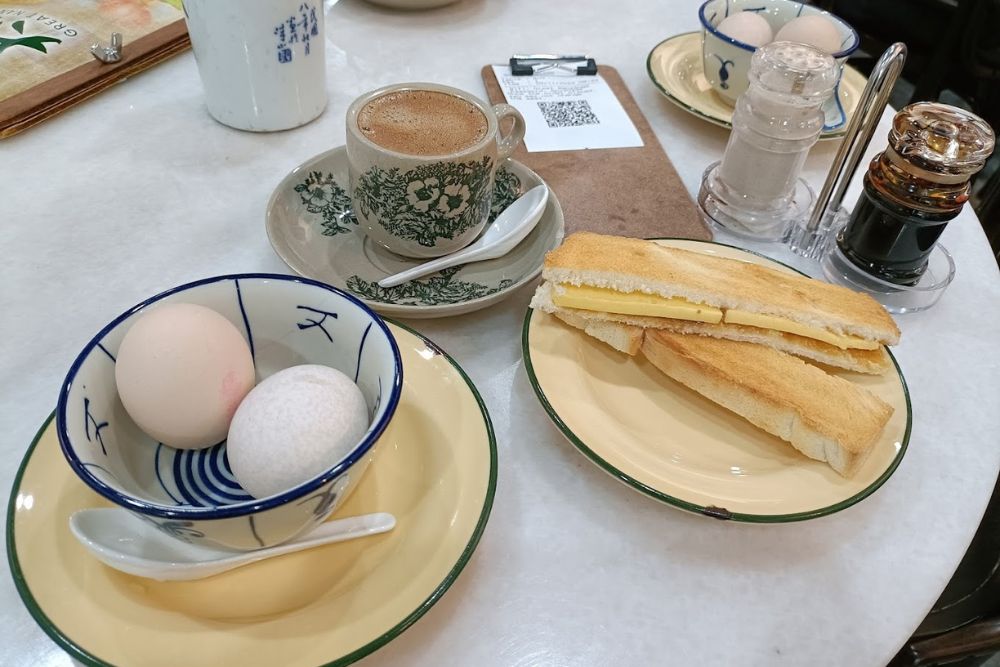 Best Kaya Toast breakfast places that aren’t Ya Kun - Great Nanyang Heritage Cafe Kaya Toast