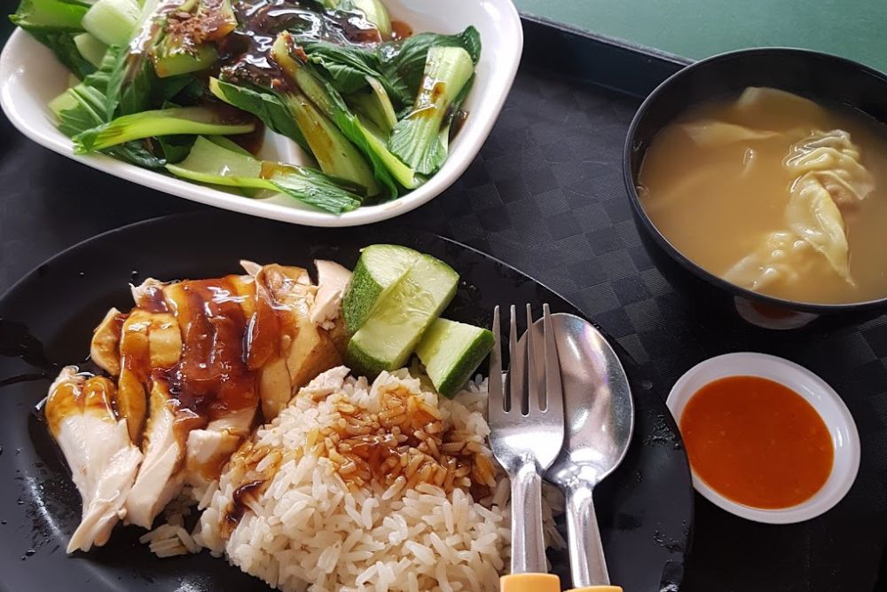 Replenish and recharge After Your Bukit Timah Nature Reserve Hike - Beauty World Food Centre - Hong Kong Soya Sauce Chicken Noodle Rice - Chicken Rice