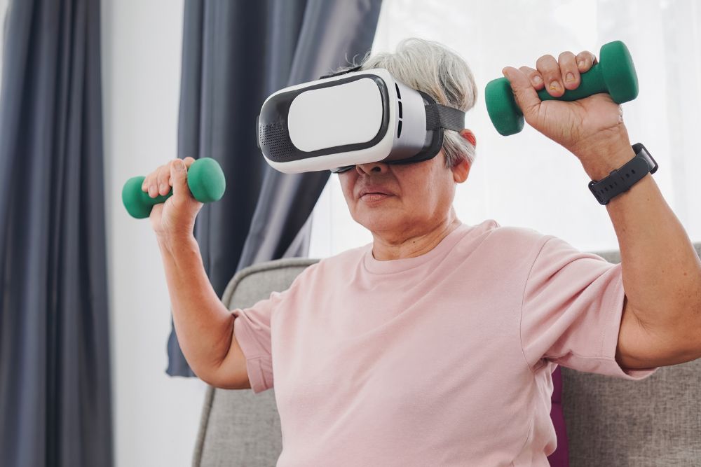 Train Like An Olympic Athlete: Hone Your Workouts With The Aid Of Fitness Devices For Seniors - Virtual Reality (VR) Training