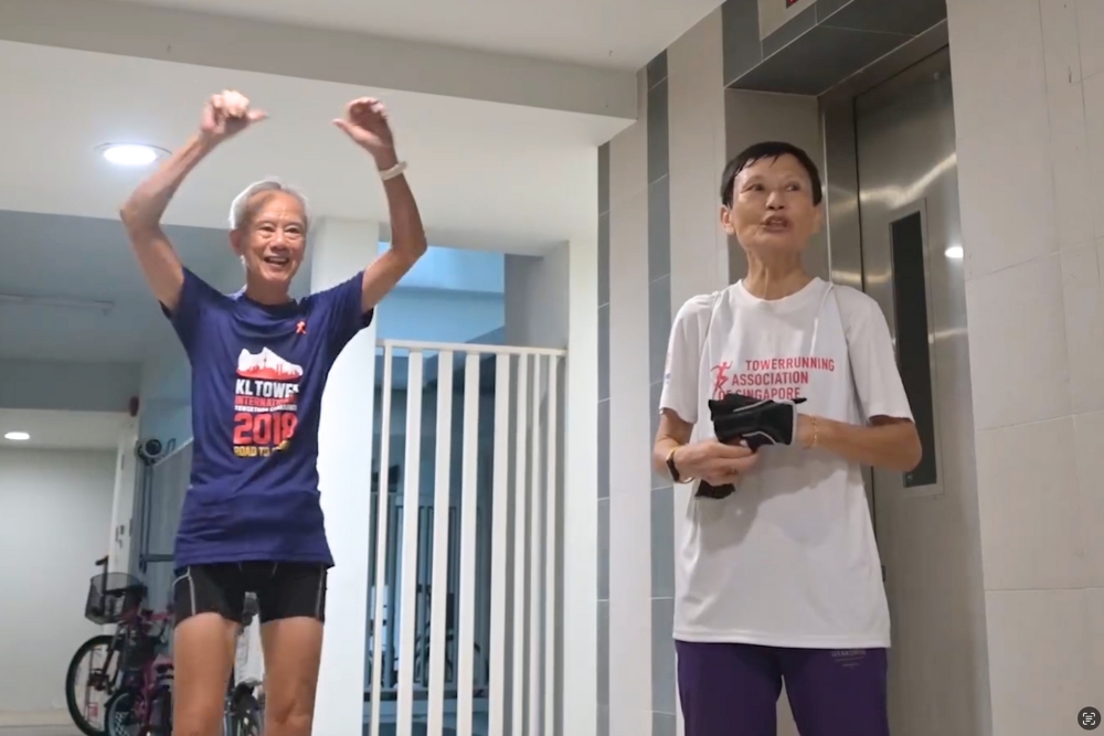 Don’t criticise fit seniors, let them run up HDB stairs for Singapore - cool down