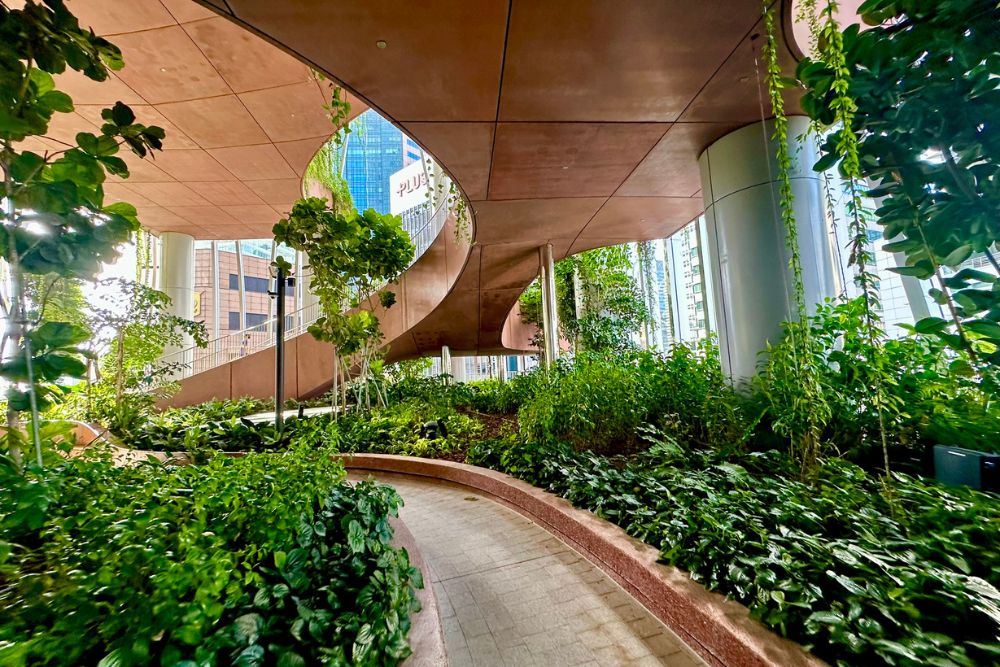 Wheelchair-Friendly Nature Havens Accessible To All -CapitaSpring Sky Garden & Green Oasis