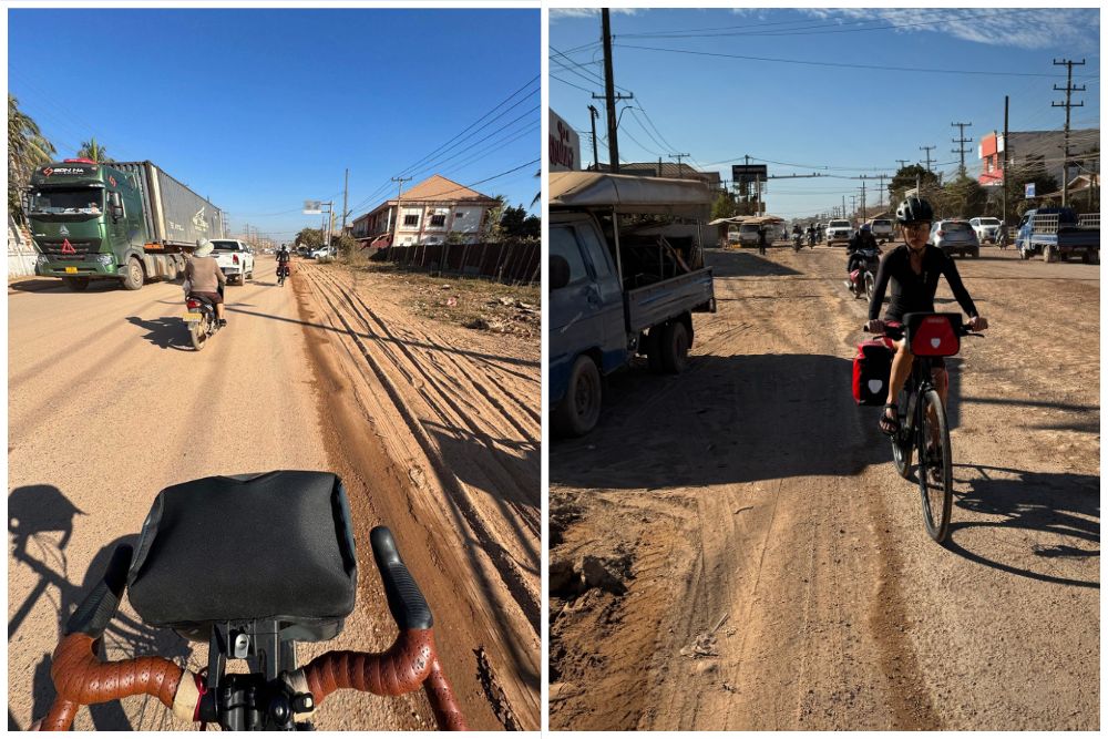 The Compatibility Test That Is Travelling Together - Not fun cycling with heavy travel and bad roads