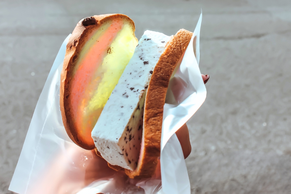 10 Refreshing Cold Desserts In Singapore To Beat The Tropical Heat - Traditional ice cream sandwich