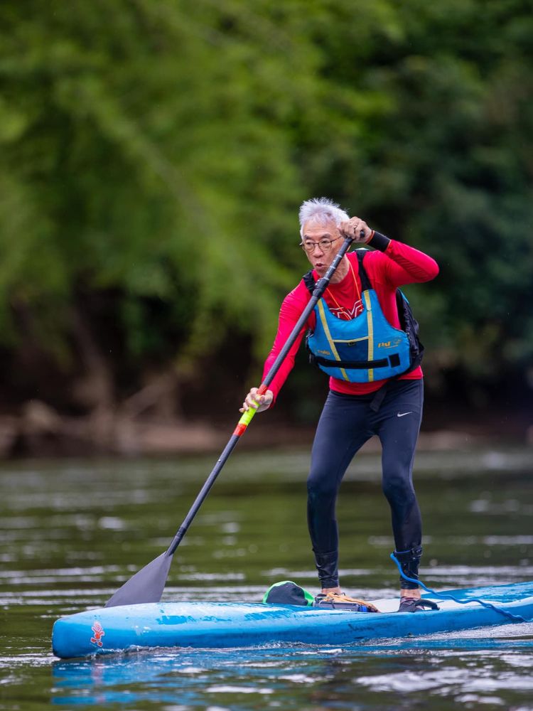 Active Ageing: The Silver Taking On Dragon Boat Races, Outrigger Canoe Rides & Mountain Treks In His Retirement - Mark Yuen Kayak