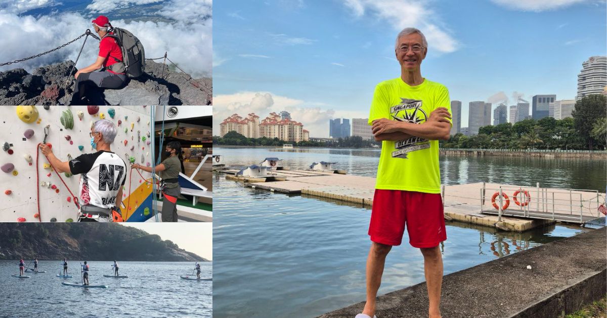 Active Ageing: The Silver Taking On Dragon Boat Races, Outrigger Canoe Rides & Mountain Treks In His Retirement