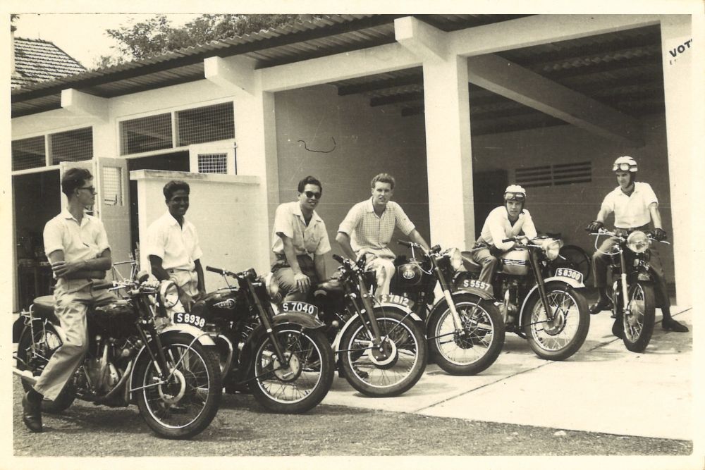 Sudden Darkness, Dappled Light: Simon Tay's Reflection On Paths In Later Life - Rode with friends at Dunearn Rd hostels