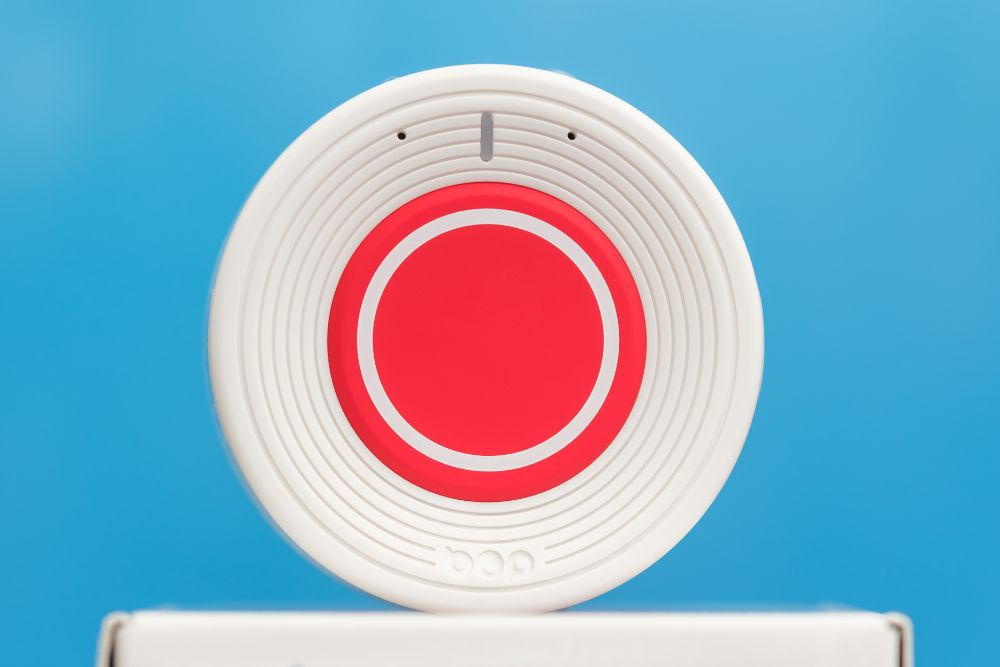 BOP: New Alarm Button Designed By Singapore Company Connects Seniors To Local Callers, Then Emergency Services - BOP’s Button