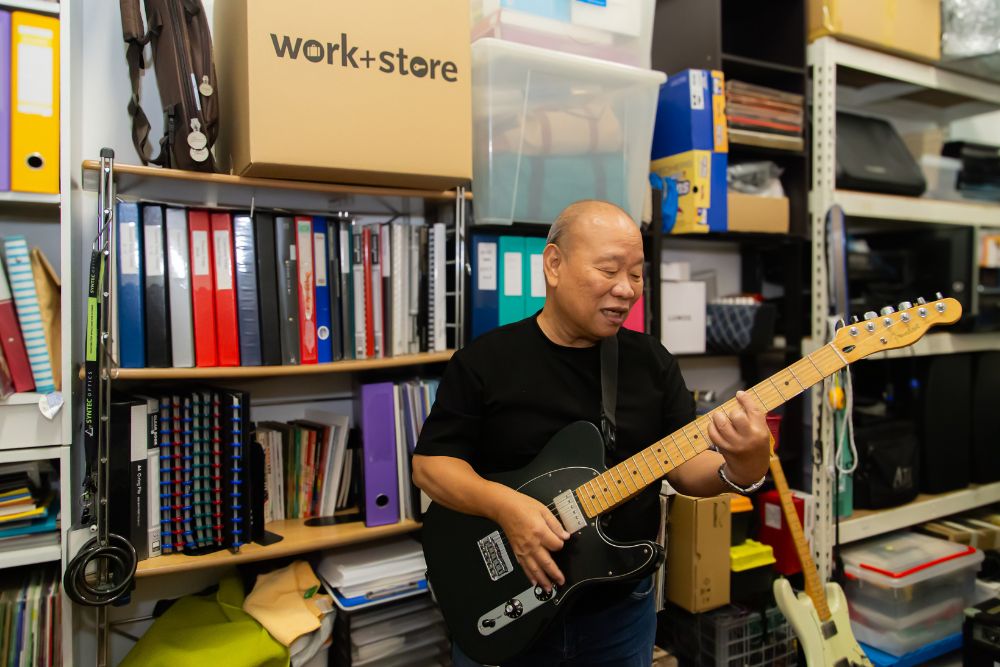 Joy Of Music: How A Silver's Love for Music Sparked His Retirement Business Selling Second-hand Instruments - Passion for music