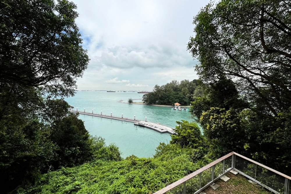 Sisters' Islands: A Guide To Exploring Singapore's First Marine Park and Big Sister’s Island - Hilltop View Deck