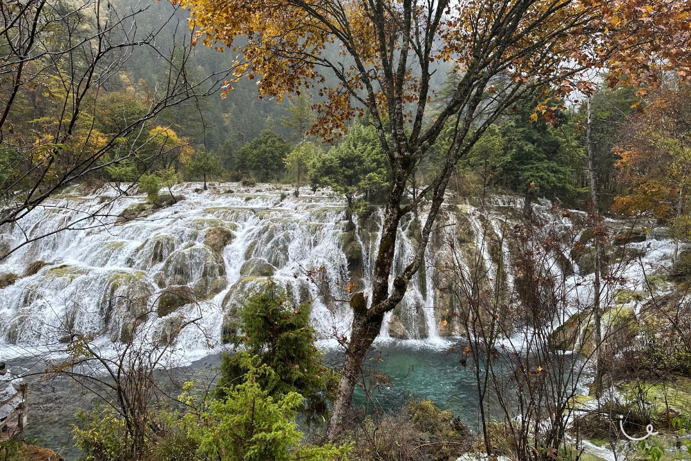 China Revisited: A Singaporean Silver’s Thoughts On Modern China - Jiuzhaigou waterfall