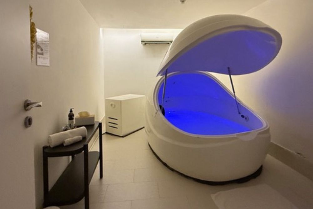 Sleepmaxxing: A Senior's Quest For Better Sleep - Floatation therapy room