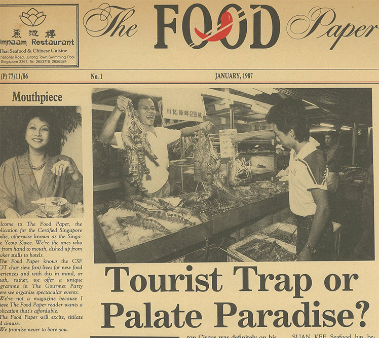 Violet Oon: The Grande Dame of Singapore Peranakan Cuisine Almost Chose Music Over Food - The Food Paper from 1987