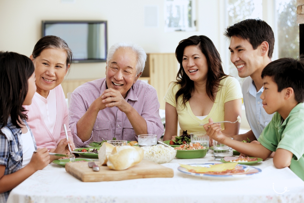 Talk, Not Yell: Handling Challenging Conversations With Adult Children - Family Dinner