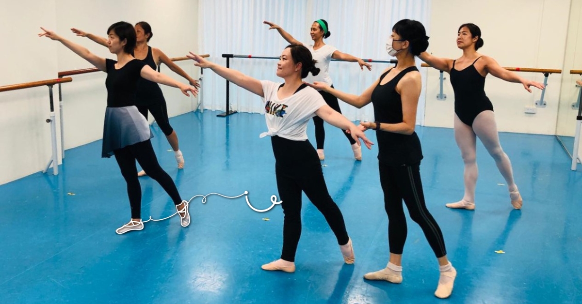 The Senior Ballerina And Her "Aunty Ballet" Group Ageing Gracefully Into Their 60s