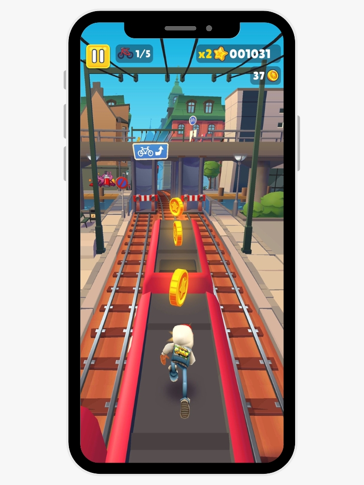 Best Mobile Games To Keep Your Brain Sharp & Fingers Nimble - Subway Surfers