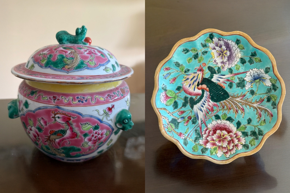 Why I Am Proud To Be Peranakan - Tableware used during Peranakan dinner parties