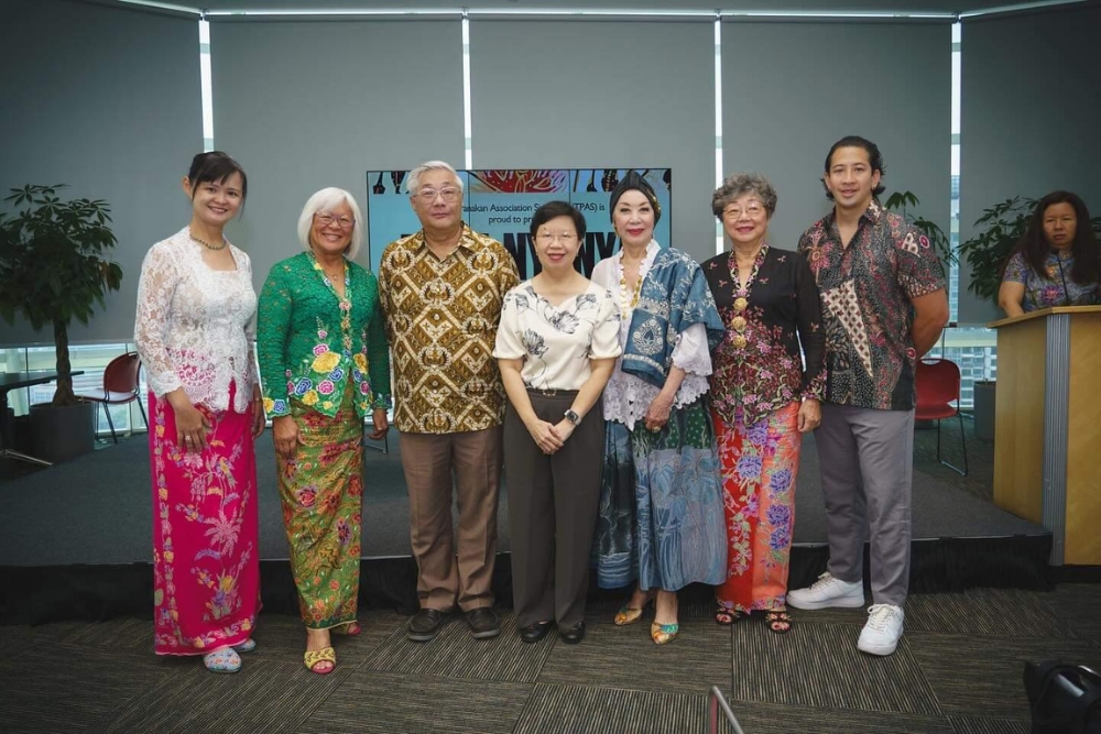 Why I Am Proud To Be Peranakan - Panellists at the Baba Nyonya Literary Festival 2024 and The Peranakan Association Singapore’s president Geraldine Jeffries.