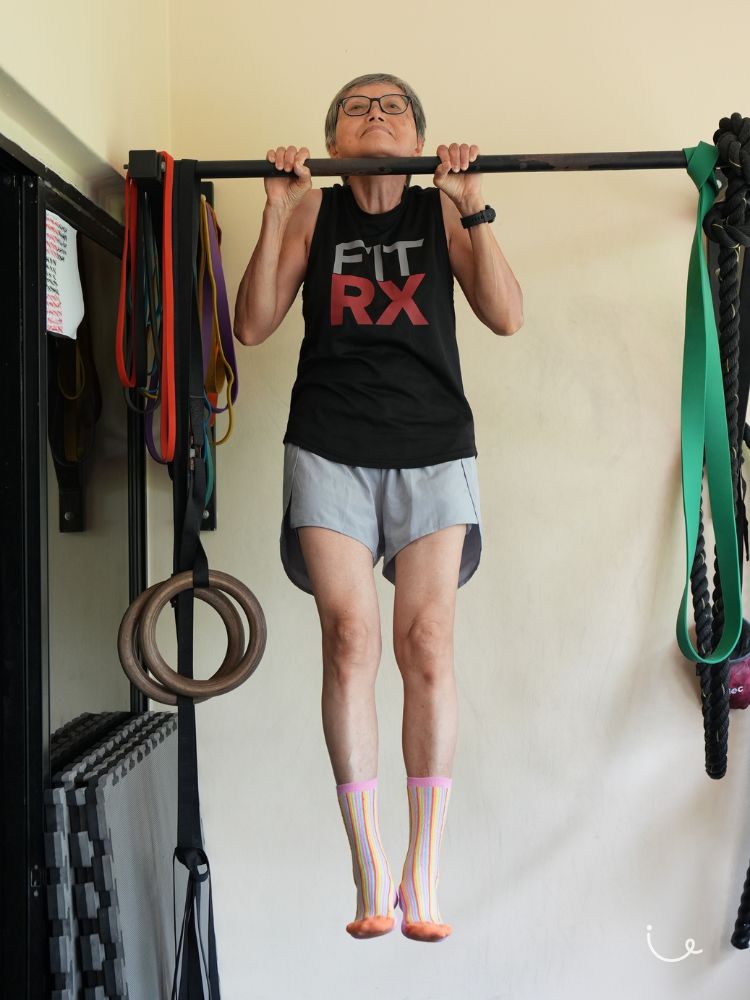 This 80-Year-Old “Pullup Grandma” Probably Does More Pull-ups Than You - Becoming the Pullup Grandma