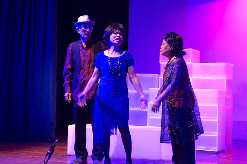 Ageless Theatre: The Senior-Only Drama Troupe Pursuing Their Passion For Acting - Debbie as one of the main leads of the production