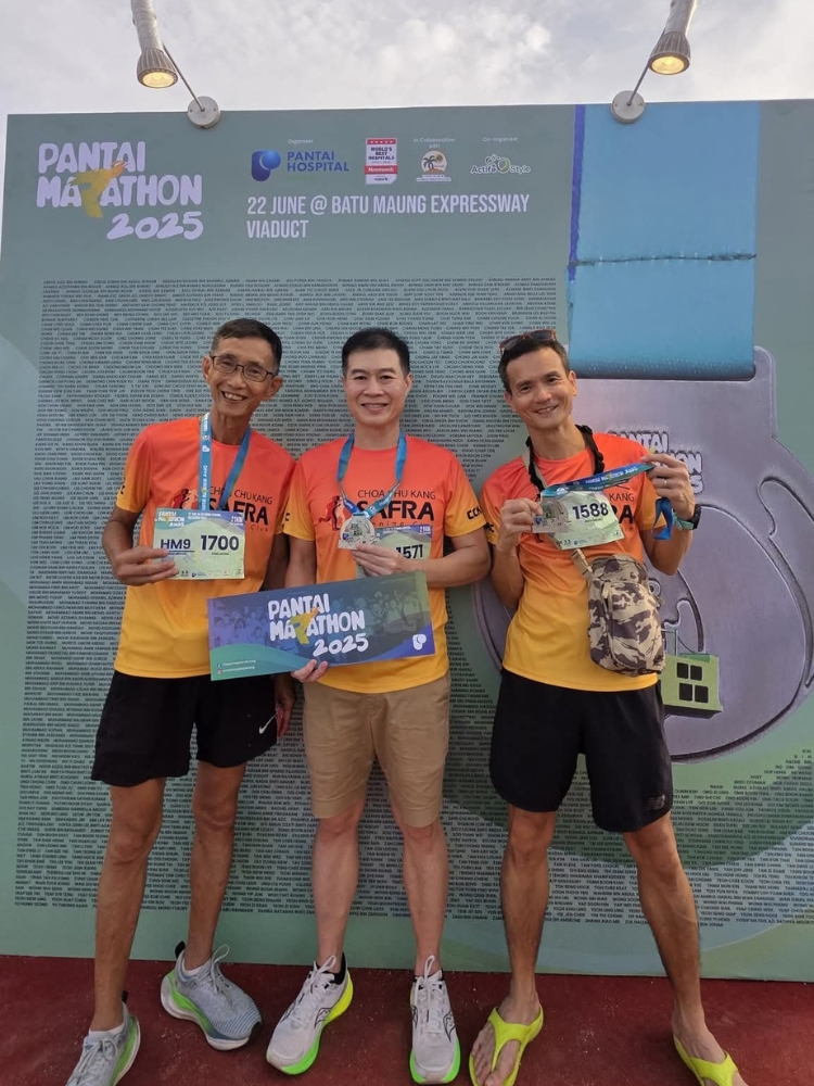 Cancer Survivor Completes 10km Charity Run Just 3 Months After Operation - Pantai Marathon in Penang