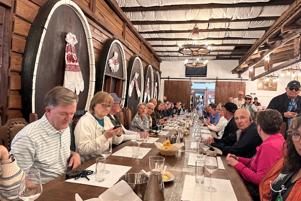 Cruising Down the Danube: Exploring Eastern Europe Through A River Cruise - Visiting the cellar of the famous and historic wines from the region.