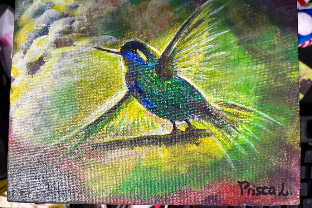 Stroke Survivor Rediscovers Joy and Purpose Through Art Thanks To Fellow Senior - Prisca’s artworks done at Brahm Centre
