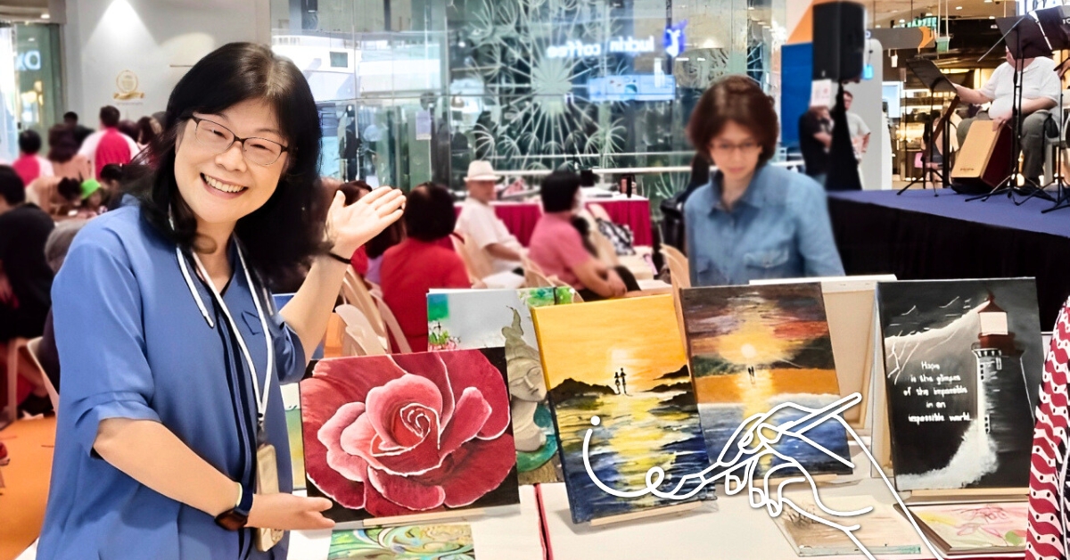 Stroke Survivor Rediscovers Joy and Purpose Through Art Thanks To Fellow Senior