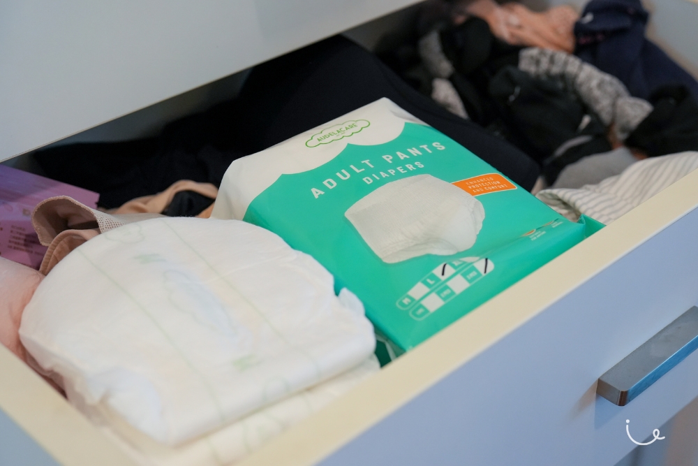 6 Reasons Why Adult Diapers Could Be The Best Thing To Help Singaporeans Live with Dignity, Confidence, and Comfort - Storage