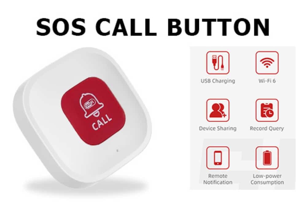 Don't Panic: The 3 Best Emergency Call Buttons In Singapore - Daytech Rechargeable SOS Button for Phone