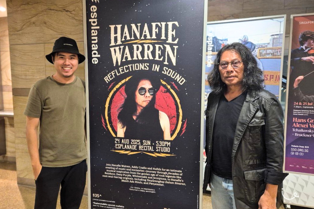 What Local Legend Hanafie Warren Misses Most About The Heydays Of Singapore's Music Scene - Hanafie Warren and Hafidz Warren