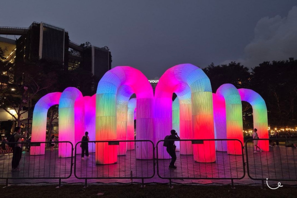 Singapore Night Festival 2025: Best Highlights And Installations To Explore While Clocking Your Daily Steps - Sky Castle by Australian studio ENESS