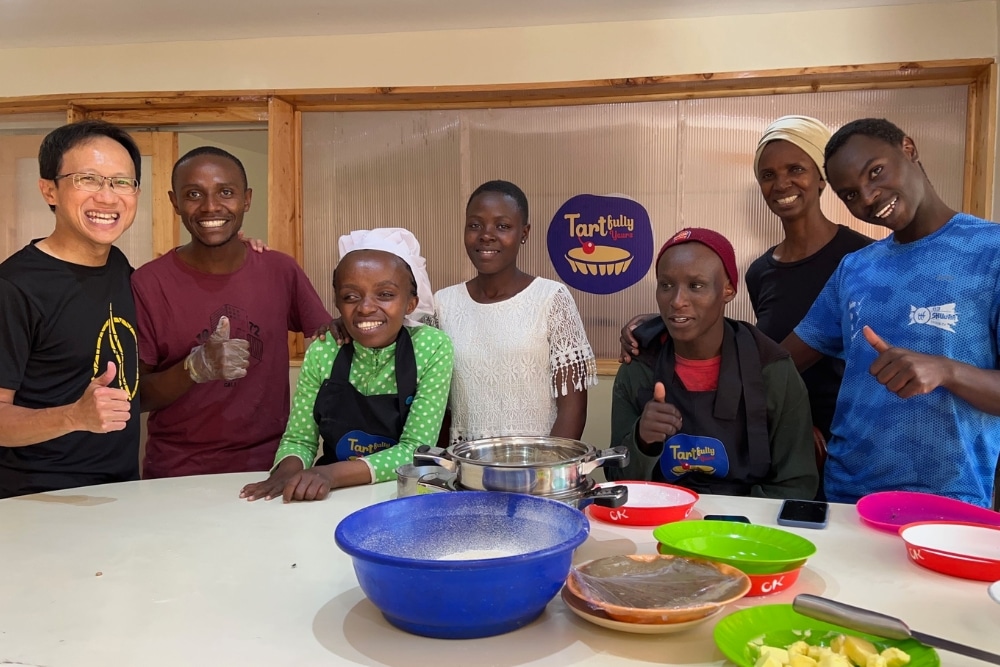 Meet Alvin Yong, The Singaporean Social Entrepreneur Changing Lives Overseas - The specially-designed Tartfully Yours kitchen supports children with special needs