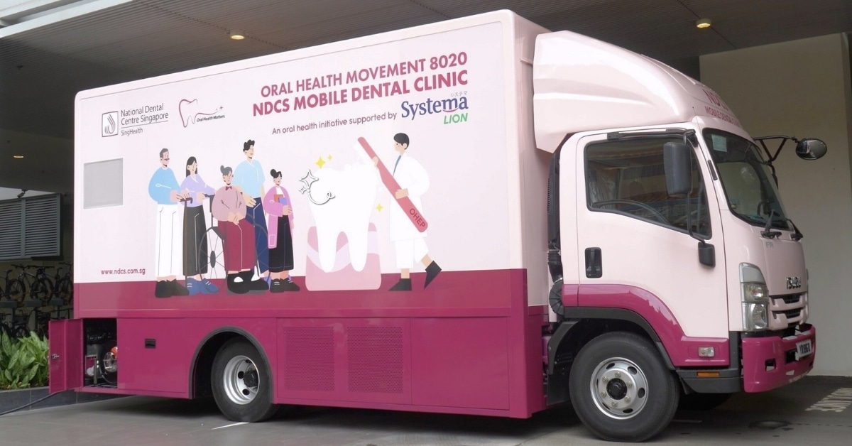 New Mobile Dental Clinic Offers Subsidised $5 Teeth Screenings For Over 1,900 Seniors In Nursing Homes