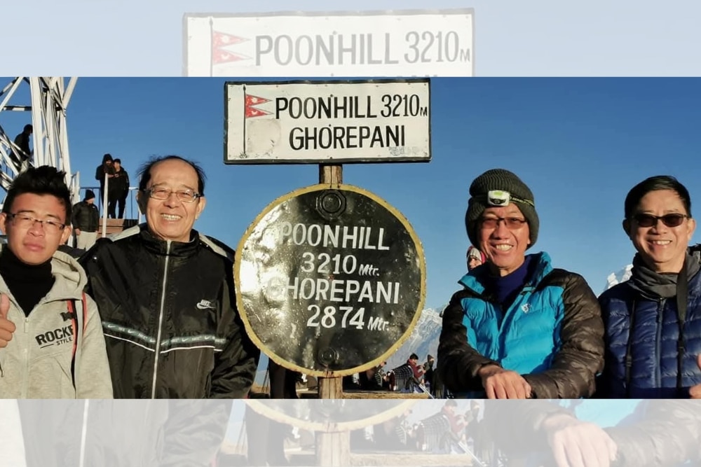 After Scaling Mt Kinabalu 11 Times, Senior Sets Sight On Taekwondo Black Belt – And Snags It Within 2 Years - Annapurna Base Camp in Nepal