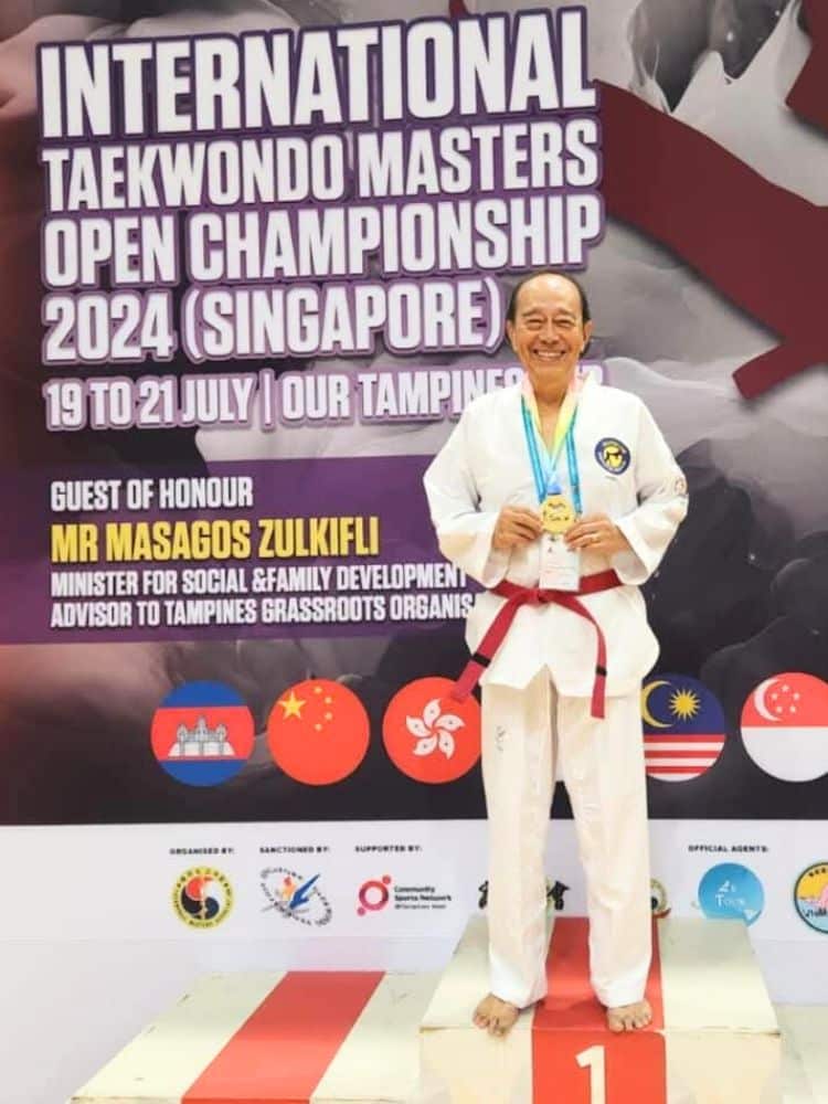 After Scaling Mt Kinabalu 11 Times, Senior Sets Sight On Taekwondo Black Belt – And Snags It Within 2 Years - International Taekwondo Masters Open Championship 2024
