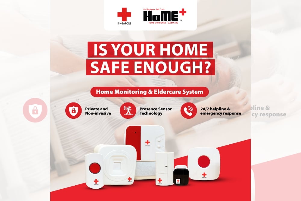 Singapore Red Cross Upgrades HoME+ Monitoring System With Infrared 3D Motion Sensors - Home plus 2.0 brochure